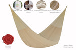 Mayan Legacy Bed Cotton hammock - Classic in Marble colour V97-7MCREAM