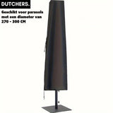 Patio Cover Water Resistant With Zipper Drawstring And Vent For Outdoor Garden Standing V1237-ZY-807-075