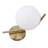 Glass Wall Sconce Indoor Wall Sconce Golden E27 E26 Wall Lamp Holder 85265V for Bedroom V1294-YM0703-3119230087111
