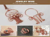 99.9% Dead Soft Copper Wire, 20 Gauge 0.8u202fmm Diameter, 328 Feet / 100u202fM, 1 Pound Spool V1370-AZ4-07757