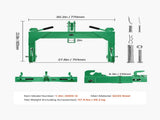 3-Point Quick Hitch with 2 in Receiver, 3000 Lbs Lift Capacity, 3-Pt Hitch with 5 Level Adjustable V952-ZZJKHJT12LTLTZ4R9001V0