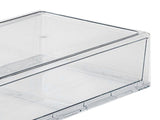 Acrylic Desk Organizer Drawer Large Capacity Rectangular Shaped Transparent Desktop Storage Box for V1294-YM0901-3117240058511