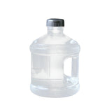 3L Large Capacity Water Bottle,Clear Portable Jug with Handle and Screw Cap,Leakproof Reusable V1369-AZ3-W-14636