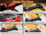 Thin Rip Table Saw Jig - 3 Pulleys Thin Rip Jig for Making Repetitive Narrow Strip Cuts, Table Saw V1369-AZ3-W-11653