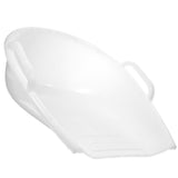 White Plastic Dustpan with Ergonomic Handle for Efficient Waste Transfer V1192-AZ-W-31311