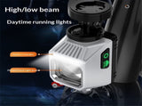 Bike Lights for Night Riding, LED Rechargeable Waterproof Bicycle Headlight for Mountain Road V1192-AZ-W-0279