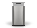 Devanti 50L Motion Sensor Bin Rubbish Bins Kitchen Automatic Trash Can Silver SB-D-50-K250-SI