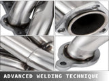 Exhaust Header Set 1 5/8" Exhaust Turbo Headers, Stainless Steel Exhaust Manifold Headers, Shorty V952-LS1-2-3-6LS-QJQG1V0