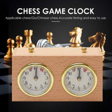 Chess Timer Kids Timer Mechanical Racing Timer Retro Chess Clock Wind up Chess Clock Racing Clock V1369-AZ3-W-01362
