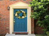 Peony Flower Garland Front Door Decoration Flower Lintel Pendant Imitation Flower Wall Decoration V1294-YM0715-211201LW03-3