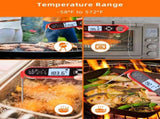 Meat Thermometer, Instant Read Digital Thermometer-Waterproof/Backlight, 43in Extended Probe and V1258-DP02-C-14
