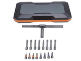 Multipurpose Screwdriver Set S2 Alloy Steel Ratchet Driver Bits for Home Repair Car Maintenance V1294-YM0901-3114250024411