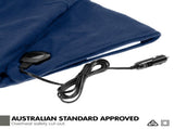 Laura Hill Heated Electric Car Blanket 150x110cm 12V - Navy Blue CHB-110-NVBU