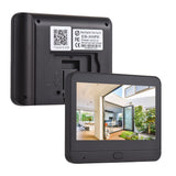 WiFi Video Doorbell for Apartment Peephole Camera 4.3-inch Color Display Screen Smart TY APP 1080P V1294-YM0901-HS7013