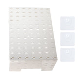 Pegboard Wall Mounted Display Multi Function Storage Rack Gas Water Heater Pipe Cover with Adhesive V1294-YM0901-3113240289612
