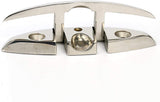 Boat Folding Cleat 8-1/2" Flip-up Heavy Dock Marine Grade 316 Stainless Steel V1259-DP01-A-1355