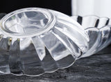 Luxshiny Transparent Acrylic Lotus Bowl - Lightweight Serving Bowl for Salad, Fruits, Desserts, V1189-WXFWAL-20260326-01862