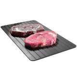 Defrost Express Defrosting Meat Tray - Miracle Aluminium Thawing Plate Board Mat V238-SUPDZ-19291554938960
