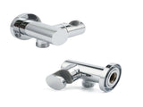Brass Water Inlet Connector Handheld Shower Head Hose Swivel Bracket Holder Wall Elbow V1233-S0172