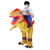 Dinosaur Inflatable Halloween Costume for Adults Kid with Air Blower Festivals Party DecorationX115 V1294-YM0901-3117200120912