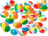 28 Piece Inflatable Mini Beach Ball Set, 13 cm V1237-ZY-818-238