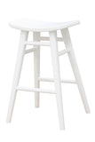 Aria Oval Solid Timber Counter Stool V199-BR068OVWH