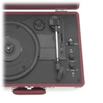 Crosley Cruiser Plus Bluetooth Turntable 3 Speed Burgundy V185-8005FBU4