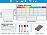 Monthly Planner & Weekly Planner Whiteboard Set Magnetic Planning Board Magnetic Monthly Planner V1188-MS101-01625-1