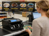 Automatic Money Counter Machine For Australian Banknotes With UV/MG/IR Counterfeit Detection, V1181-OF008-2020