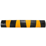 2pcs 6 Feet Rubber Driveway Modular Heavy Duty Speed 185 x 31 x 5.5 cm Cable Protector Ramp for V952-GXB2G6FTZHHXJJSD1V0