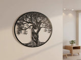 Tree Life Wall Decoration Metal Tree Wall Sculpture V63-842501