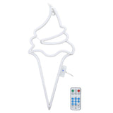 Ice Cream Shaped Neon Light LED Sign Light with Remote Control for Party Decor USB Or Battery V1294-YM0714-3119210221811