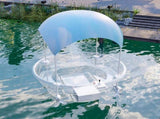 2.5m Smart Electric Power Round Transparent Boat V1184-5-PERSON-SMART-ELECTRIC-POWER-ROUND-TRANSPARENT-BOAT