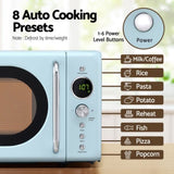 Devanti 20L Microwave Oven 800W Blue MIO-EF20L-BL