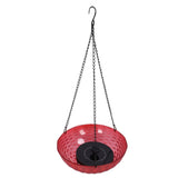 Hanging Solar Bird Bath Fountain Set 9.3in Diameter Bird Bath Bowl with Solar Powered Pump for V1294-YM0901-3111240295211