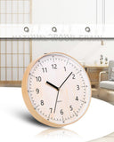 Creative Fashion Minimalist Punch-Free Clock, Living Room Dining Room Bedroom Fresh Home Mute V1369-AZ3-W-03728