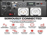 GENPOWER 8.5kW Peak 8.2kW Inverter Generator, Push Button & Remote Start, ATS Compatible, RCD, V219-GENPTRGN90SA