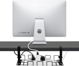 2 pack Under Desk Cable Management Tray, Black V178-23681