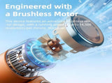 Mini Portable Handheld Clip Fan with LED Display, Rechargeable 3000mAh Battery, 5 Speeds, 180&deg V1366-AZ2-W-11638