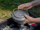 Camping Kettle, Stainless Steel Teapot, Whistling Water Kettle, Camping Picnic Stove Top, Portable V1189-WXFWAL-20260319-00355