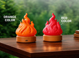 Bring the cozy, flickering charm of a realistic flame to any space with this portable LED flame V1341-ZY-DSX567RE-ORANGE-2PCS