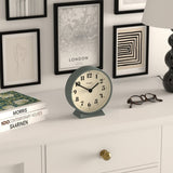 Newgate Theatre Mantel Clock Asparagus Green V398-NGMMAN240ASG