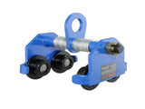 Manual Trolley, 2 Ton Load Capacity, Push Beam Trolley with Dual Wheels, Adjustable for I-Beam V952-FZSTXCHJ2T257143TV0
