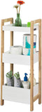 3-Tier White Storage Bathroom Shelf V178-85017