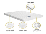 Giselle Bedding 13cm Mattress Tight Top Queen MATTRESS-B-13D-WH-Q
