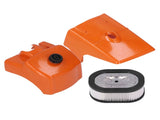 Air Filter with Cylinder Cover Set Plastic Replacement for Stihl 066 MS660 MS650 Chainsaw 000 120 V1294-YM0523-3111210507511