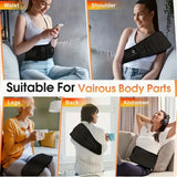 Wireless Heating Massage Waist Belt, 2000mAh Li-Polymer Battery V1232-YBAMY-002