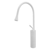 Sink Faucet Stylish Design Convenient Rotation Counter Basin Water Tap for Bathroom Home Hotel White V1294-YM0901-3112230060312