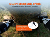 Tree Climbing Spikes, 1 Pair Aluminum Climbing Spurs, 350lbs Load Capacity Tree Climbing Gear with V952-PSZZYSDPKBLX0E055V0