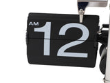 Retro Flip Clock Automatic Page Turning 12 Hours Battery Operated Mechanical Large Number Clock for V1294-YM0901-3115250023511
